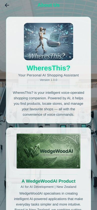 Step 10: About WedgewoodAI